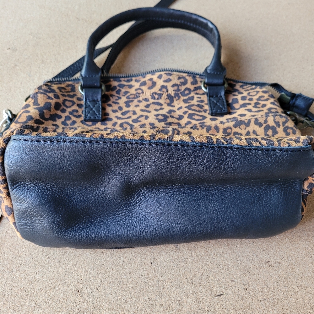 Leopard Print Purse by American Leather Co Austin - Picture 6 of 11